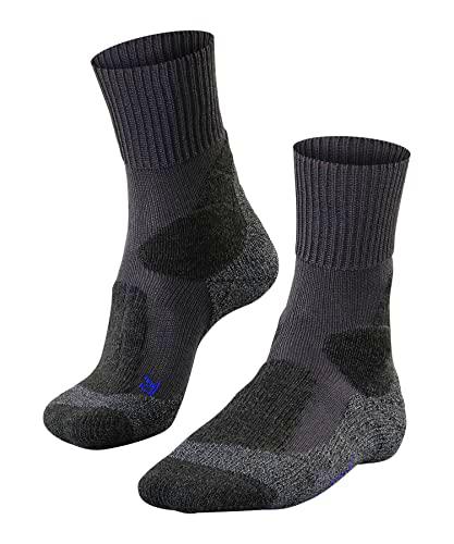 FALKE TK1 Cool Calcetines De Senderismo Mujer Transpirable De Secado Rápido Negro Gris Azul Marino Accesorios De Montaña En Trekking O Camping Para Calzado sin patrón y refrigeración vegano 1 Par