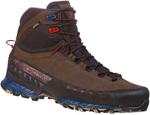 LA SPORTIVA TX5 GTX, Botas de montaña Hombre, Carbon/Opal, 47.5 EU