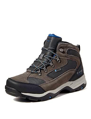 Hi-Tec Storm WP, Botas de Senderismo Hombre, Gris (Charcoal/Grey/Majolica Blue 52), 46 EU