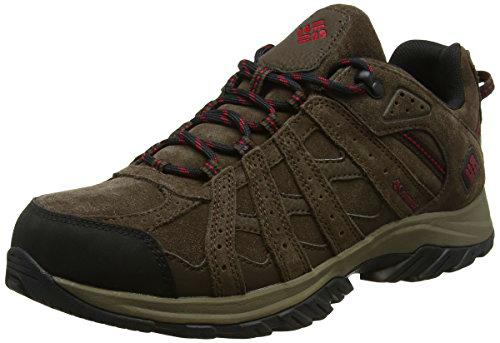 Columbia - Canyon Point Leather Omni-Tech, Zapatos de Low Rise Senderismo Hombre