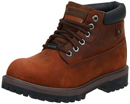 Skechers Sergeants Verdict, Botas Hombre, Dark Brown, 44 EU