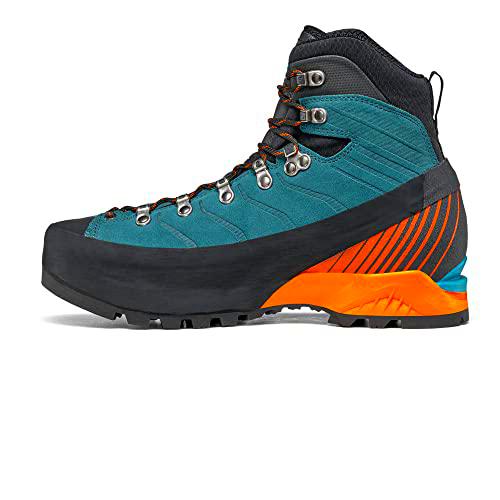 Scarpa RIBELLE CL HD, Botas de montaña Hombre, Lake Blue-Tonic Leather+Hdry ARG PENTAX Precision III, 37.5 EU