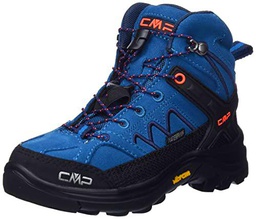 CMP Moon Mid WP-Zapatillas de Senderismo, Paseo, Deep Lake B Blue, 35 EU