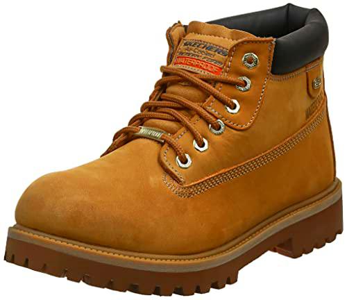 Skechers 4442-WTG_42, Invierno, Botas de montaña Hombre, Yellow, EU