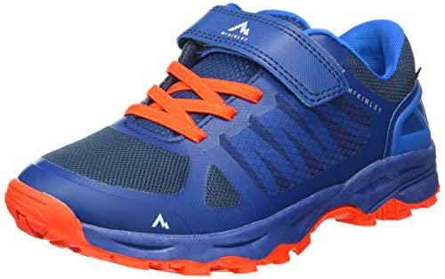 McKinley Kansas II Aqb, Zapatillas Deportivas, Blue Petrol/Red, 32 EU