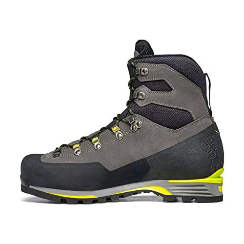 Scarpa Manta Tech GTX, Botas de montaña Hombre, Shark-Lime Gore-Tex FT PENTAX Precision XT, 45 EU