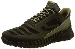 ECCO Zipflex M, Zapato Hombre, Black/Vetiver, 41 EU