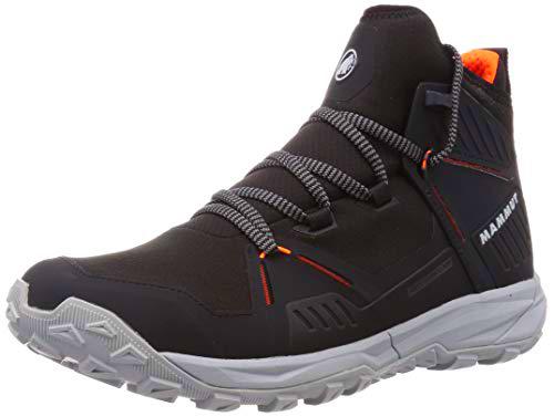 Mammut Zapatilla SAENTIS Pro WP, Hombre, Black/Vibrant Orange, 41 1/3 EU