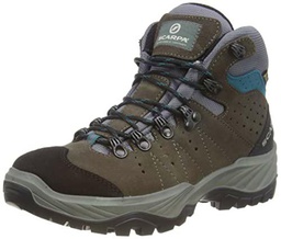 Scarpa Mistral GTX, Botas de Senderismo Hombre, Smoke-Lake Blue Gore-Tex Energy II, 45 EU