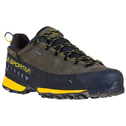 La Sportiva Tx5 Low GTX, Botas de montaña Hombre, Carbon/Yellow, 40 EU