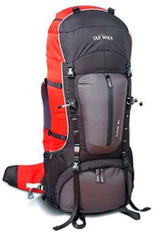 Tatonka Mochila de Senderismo Yukon 127 cm, 50 litros, Rojo/Negro