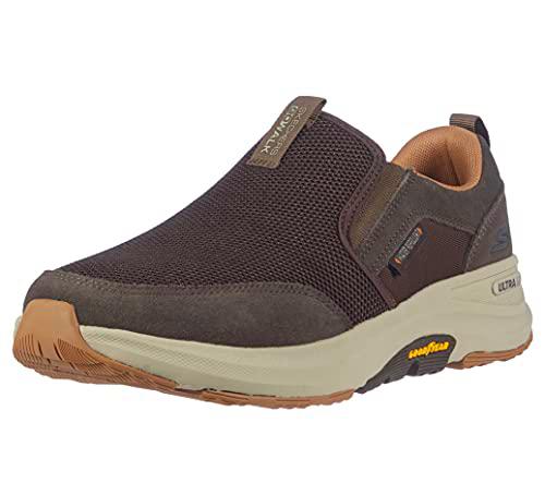 Skechers GO WALK OUTDOOR ANDES, Zapatillas Hombre, Marrón (Brown), 43.5 EU