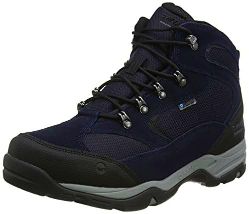 Hi-Tec Storm WP, Zapatillas para Caminar Hombre, Capitán del Cielo/Monumento/Negro, 44 EU