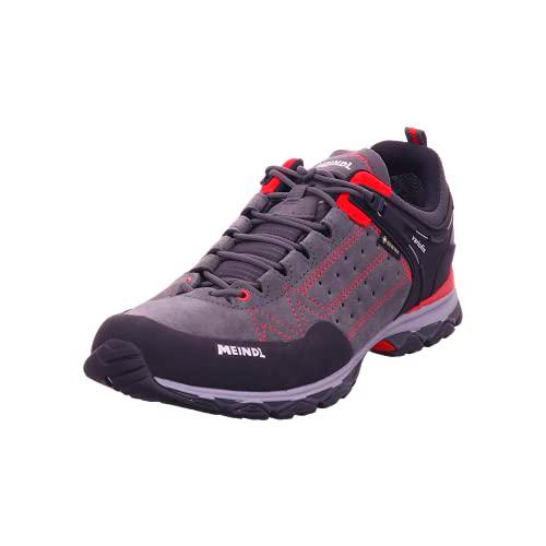 Meindl Ontario GTX, Zapatillas Deportivas Hombre, Rojo Y Antracita, 45 EU