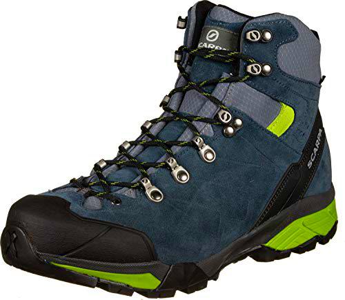 Scarpa ZG GTX, Botas de Senderismo Hombre, Ottanio-Gray-Spring Gore-Tex TRM Salix Trek, 44.5 EU