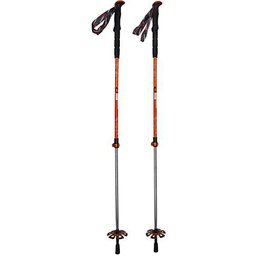 ROCK EXPERIENCE Powder Pole EVO Trekking Poles, Unisex, Salmon, U