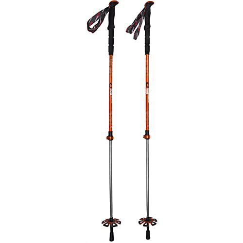 ROCK EXPERIENCE Powder Pole EVO Trekking Poles, Unisex, Salmon, U