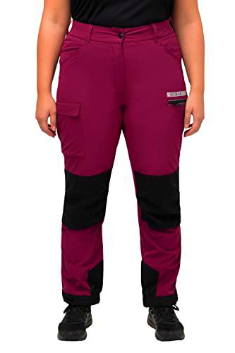 Ulla Popken Multifunctional Hybrid Trekking Pants, Pantalones Mujer, mintgrün,