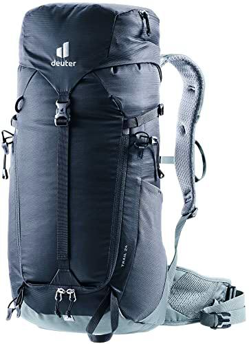 Deuter Trail 24, Mochila de Senderismo Men's, Black-Shale, 24 L