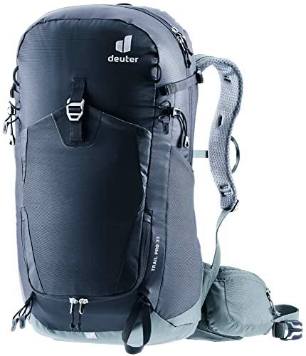 Deuter Trail Pro 33, Mochila de Senderismo Men's, Black-Shale, 33 L