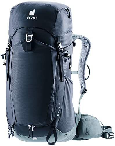 Deuter Trail Pro 36, Mochila de Senderismo Men's, Black-Shale, 36 L