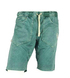 Jeanstrack Montes Pantalón de Escalada-Trekking, Hombre, Verde, S