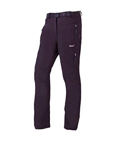 Izas Olca Pantalones Trekking, Mujer, Negro/Negro, XL