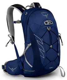 Osprey Talon 11 Mochila de senderismo para Hombre, Azul (Ceramic Blue), Talla L/XL