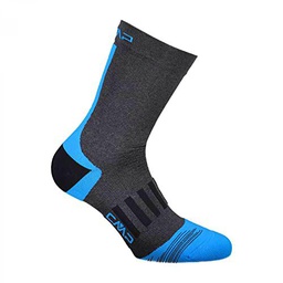 CMP Trekking Sock Mid Microlon Calcetines, Antracita Danube