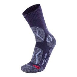 UYN S100050 TREKKING WINTER MERINO Socks Men's Melange antracita/negro 44