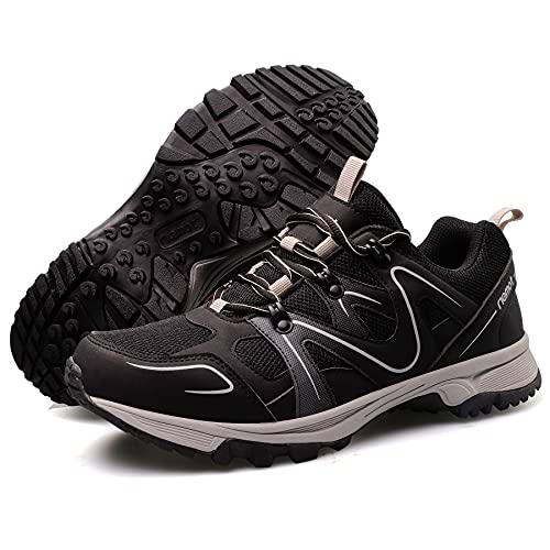 riemot Zapatillas de Senderismo de Trekking, Zapatos Unisex Adulto