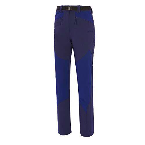 Izas Astrid Pantalones Trekking, Mujer, Azul Noche/Azul Noche Oscuro, S