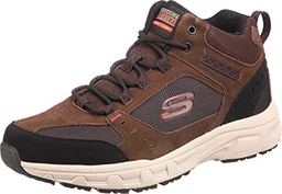 Skechers, Trekking Shoes,Hiking Boots Hombre, Brown, 43 EU