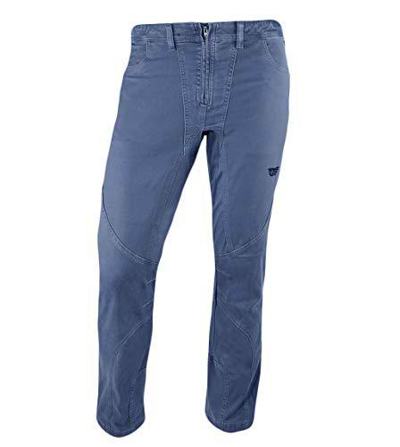 Jeanstrack Garbi Pantalón de Escalada-Trekking, Hombre, Gris, L