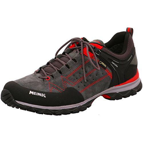 Meindl Ontario GTX, Zapatillas Deportivas Hombre, Rojo Y Antracita, 41 EU