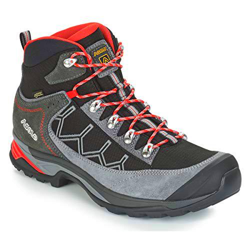 Asolo Falcon GV MM Grey/Black, Zapatos para Senderismo Hombre