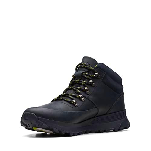 Clarks ATL Trek Mid, Zapatos de Senderismo Hombre, Negro, 43 EU