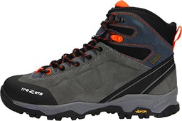 TREZETA 010722230 DRIFT WP Hiking shoe Male DARK GREY ORANGE EU 42