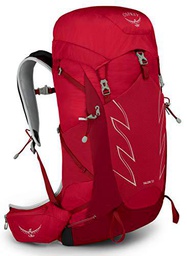 Osprey Talon 33 Mochila de senderismo para Hombre, Rojo (Cosmic Red), Talla S/M