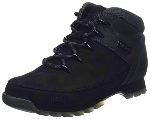 Timberland Euro Sprint Hiker, Botas Hombre, Negro Black/Grey, 44 EU