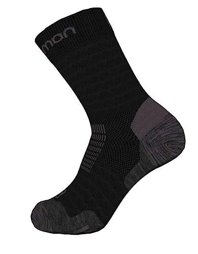 SALOMON 15462#2101M32 Trekking Wool DX+SX Socks Unisex Antra/Mezcla Tamaño 39-41