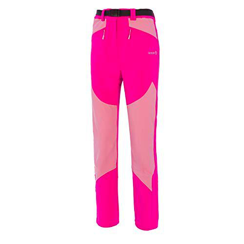 Izas Astrid Pantalones Trekking, Mujer, Fuxia/Rosa, L