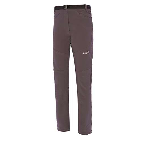 Izas Sanaga Pantalones Trekking, Mujer, Gris Oscuro, M