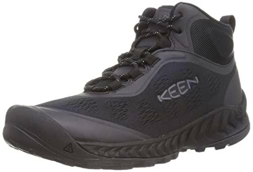 Keen Nxis Speed Mid, Zapatos de Senderismo Hombre, Imán Negro, 42 EU