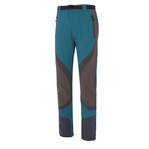 Izas Kyoto Pantalones Trekking, Hombre, Agua Marina/Gris Humo, M