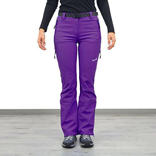 Izas Sayan Pantalones Trekking, Mujer, Morado, M