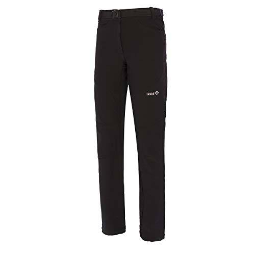 Izas Sanaga Pantalones Trekking, Mujer, Negro, L