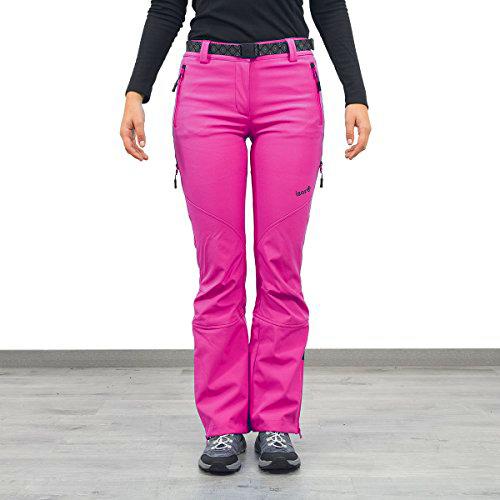 Izas Sayan Pantalones Trekking, Mujer, Fuxia, S