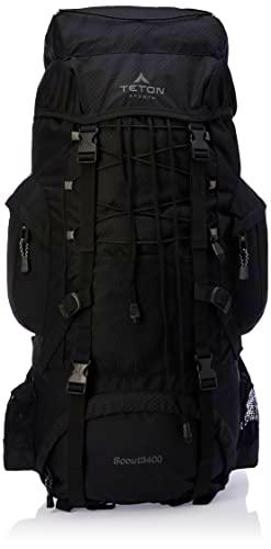 TETON Sports Scout 3400 Mochila con marco interno; Mochila de alto rendimiento para mochileros