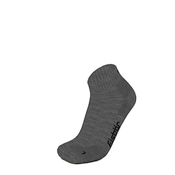 Eisbär 17642#2203F39 MID TREKKING LOW DX+SX Socks Unisex GREYMEL/BLACK Tamaño 39-42